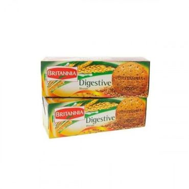 Britannia Digestive Original 2 x 400Gm, 6 Pieces Per Carton